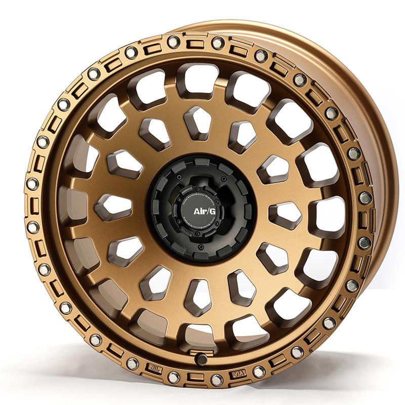 Air/G ヴァルカン ホイール1本 18x8.0J 10H 108 +30 マットブロンズ (MBR) / 18インチ Air/G VULCAN|エスクリエイト