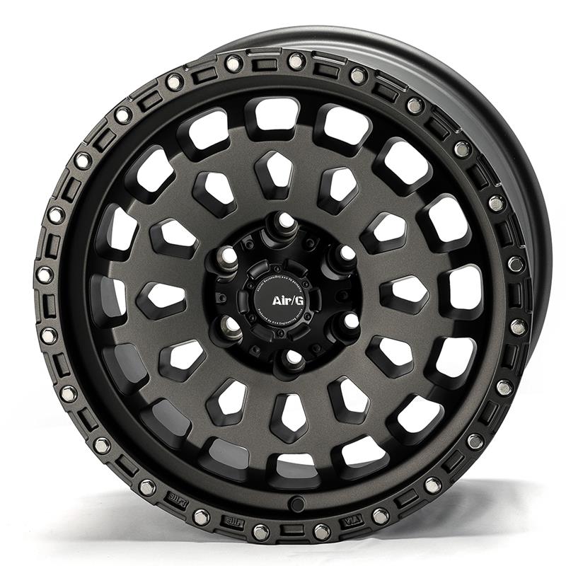 Air/G ヴァルカン ホイール1本 18x8.5J 6H 139.7 +52 マットガンメタリック (MGM) / 18インチ Air/G VULCAN
