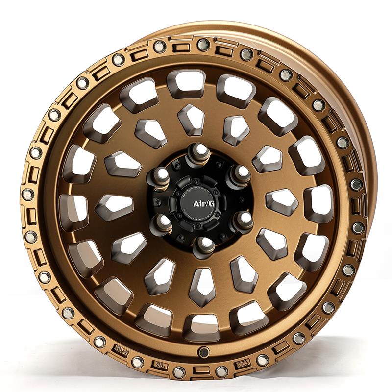 Air/G ヴァルカン ホイール1本 18x9.0J 6H 139.7 ±0 マットブロンズ (MBR) / 18インチ Air/G VULCAN