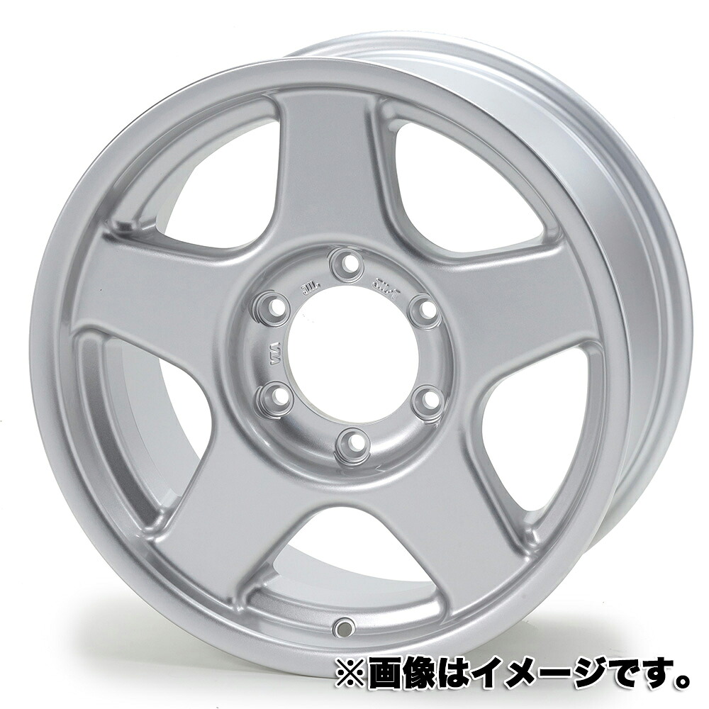 4X4エンジニアリング BRADLEY V アルミホイール(1本) 16x8.0 &plusmn;0 139.7 6H(ブライトシルバー) / 16インチ 4&times;4 Engineering｜エスクリエイト