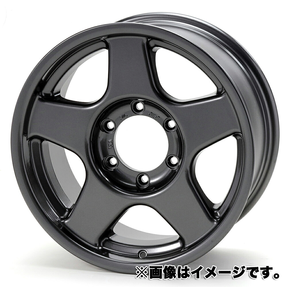4X4エンジニアリング BRADLEY V アルミホイール(1本) 16x8.0 -15 150 5H(ガンメタリック) / 16インチ 4&times;4 Engineering｜エスクリエイト 37,895円