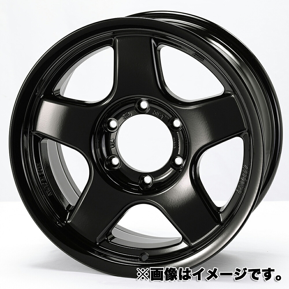 4X4エンジニアリング BRADLEY V アルミホイール(1本) 18x8.5 +30 139.7 6H(スーパーブラック) / 18インチ 4×4 Engineering|エスクリエイト