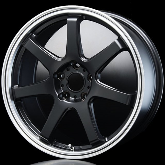 BLEST(ブレスト) ユーロマジック タイプ S-07 ホイール1本 18x8.5 5H 114.3 +45 (セミグロスブラック) / 18インチ EUROMAGIC Type S-07