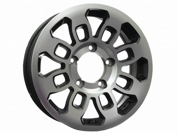 MBRO マッドサンダー ホイール 16×5.5 +20 139.7 5H (マットブラック/ポリッシュ) / 16インチ MUD THUNDER エムブロ ジムニー
