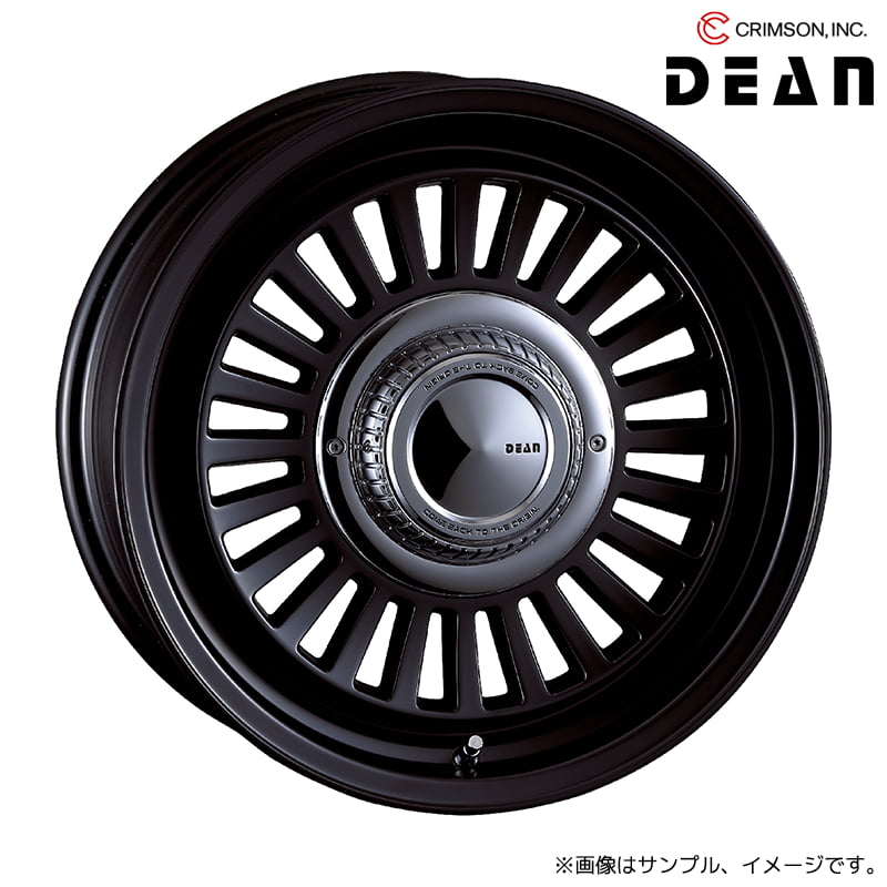 クリムソン ディーン カリフォルニア アルミホイール1本 17x7.5J 6H 139.7 +20 マットブラック(MAT BLACK) / 17インチ CRIMSON DEAN California