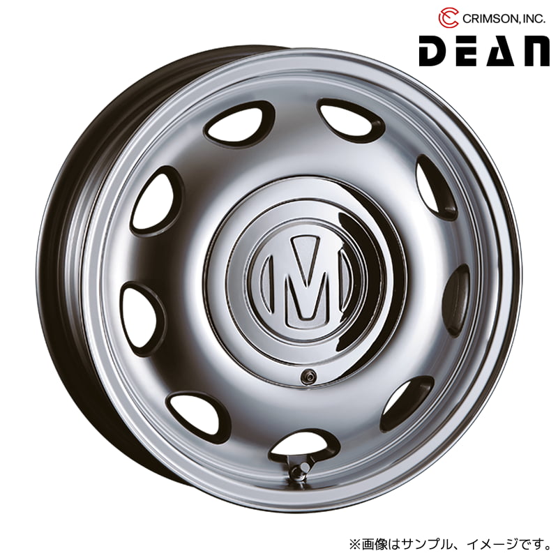 クリムソン ディーン ミニ アルミホイール1本 15x5.0J 4H 100 +45 バーニッシュグレー(BURNISH GRAY) / 15インチ CRIMSON DEAN mini｜エスクリエイト