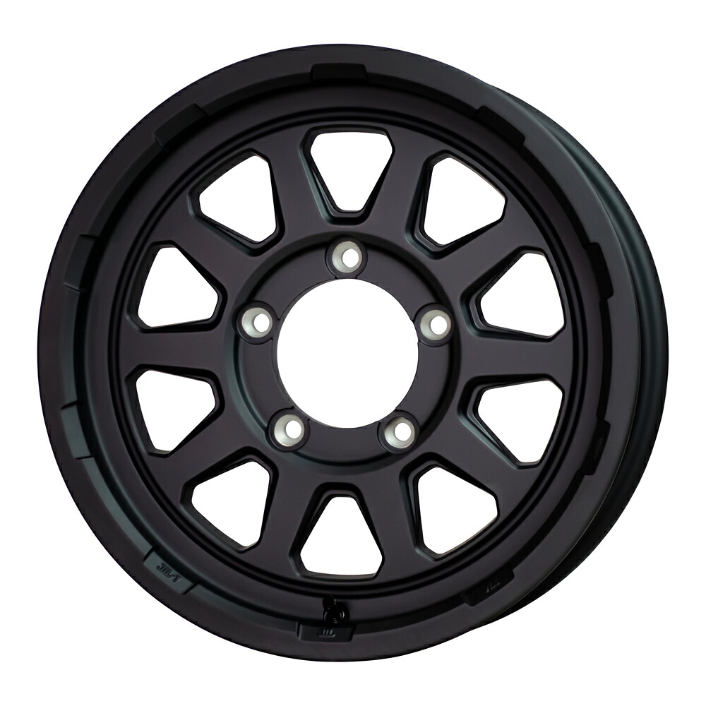 マッドクロス レンジャー ホイール1本 16x5.5J 5H 139.7 +20 マットブラック(MTBK) / 16インチ ホットスタッフ HOT STUFF MAD CROSS RANGER｜エスクリエイト