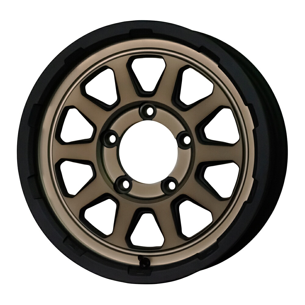 マッドクロス レンジャー ホイール1本 16x5.5J 5H 139.7 +20 マットブロンズ(MTBR) / 16インチ ホットスタッフ HOT STUFF MAD CROSS RANGER