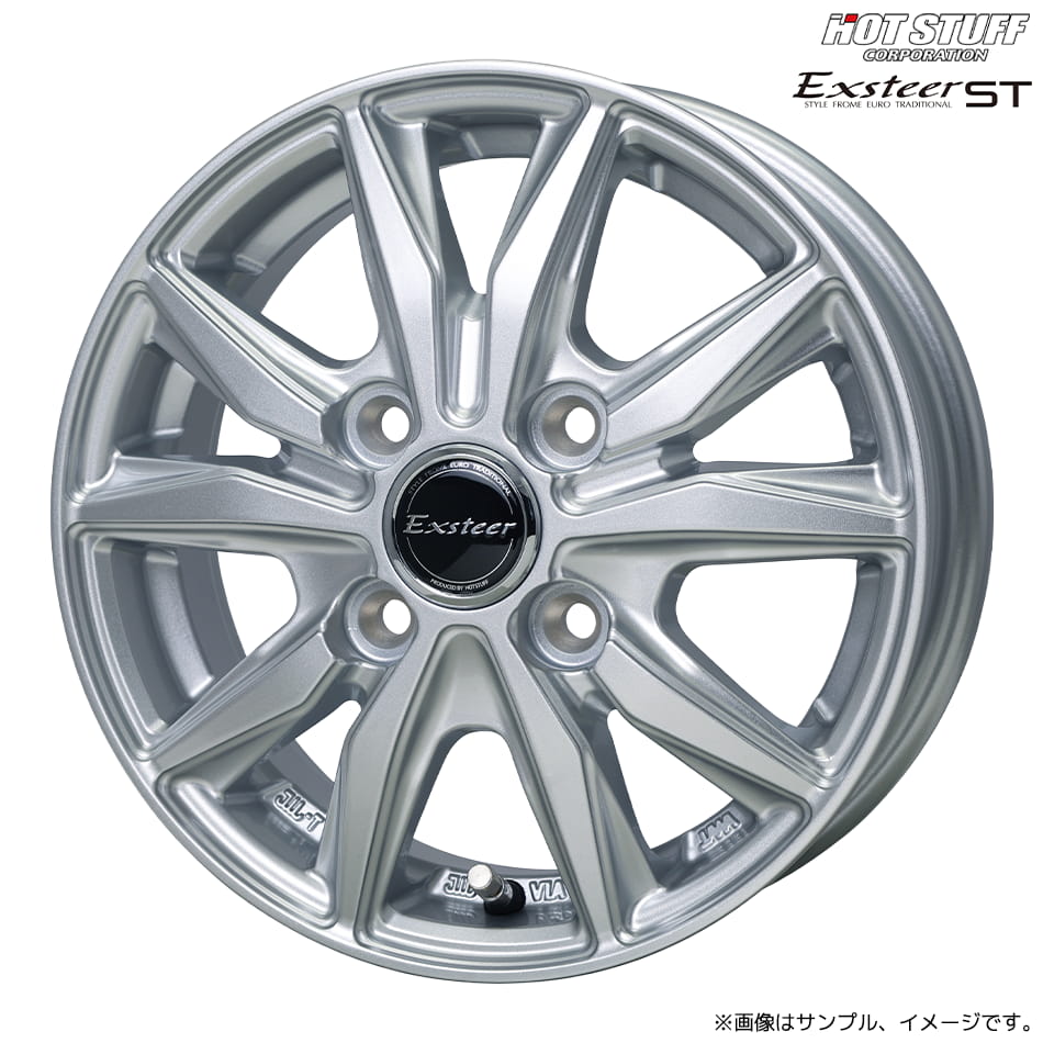 楽天市場】Exsteer ST 12インチ 4.00B PCD:100 穴数:4 inset:43