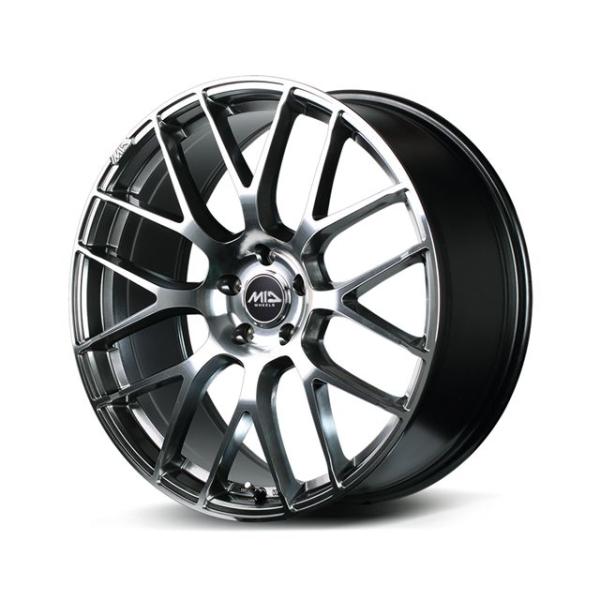 MIDエクスクルーシヴ 028F ホイール1本 18x7.0J 5H 100 +50 ハイパーメタルコート＋ミラーカット/18インチ MID EXCLUSIVE 028F