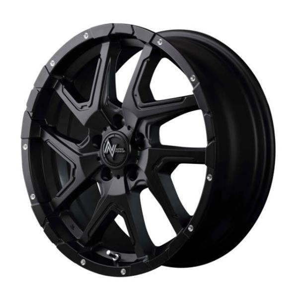 ナイトロパワー デリンジャー ホイール1本 18x7.0J 5H 114.3 +42 SB　セミグロスブラック/18インチ NITRO POWER DERINGER｜エスクリエイト