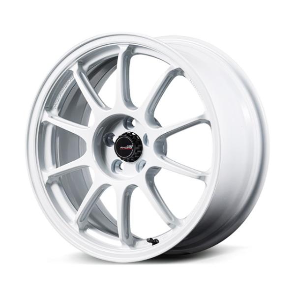 MIDレーシング R10 EVO ホイール1本 17x7.5J 5H 100 +44 WHITE/17インチ MID RACING R10 EVO