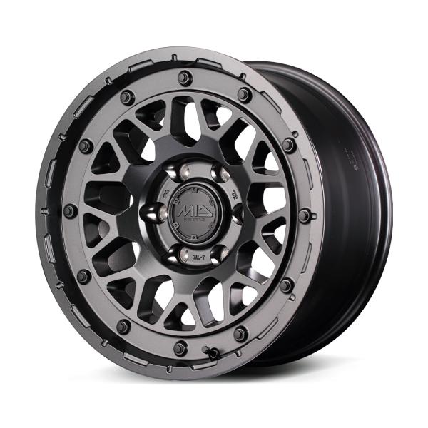 MID M29 ホイール1本 17x8.5J 5H 127 ±0 BBK　BARREL　BLACK/17インチ MID OFFROAD M29