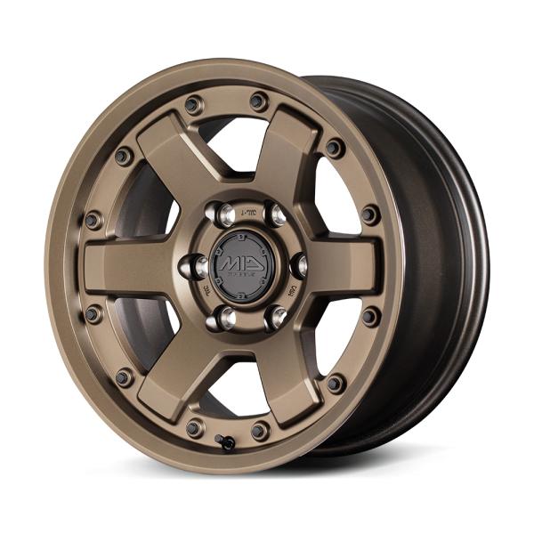 MID M6 ホイール1本 17x8.5J 6H 139.7 ±0 DBR　DARK　BRONZE/17インチ MID OFFROAD M6