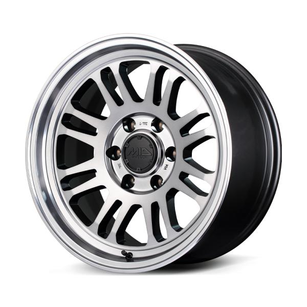 MID M16 ホイール1本 18x9.0J 6H 135 10 スティールクリア/18インチ MID OFFROAD M16