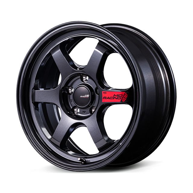楽天市場】MID RACING R06 17インチ 7.5J PCD:114.3 穴数:5 inset:44