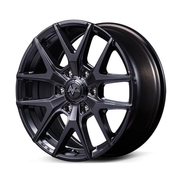 MID M62 ホイール1本 17x8.5J 6H 139.7 10 バレルブラック/17インチ MID OFFROAD M62