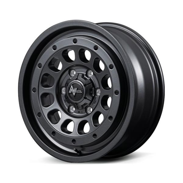 MID ナイトロパワー R12 ハウザー ホイール1本 16x6.0J 5H 139.7 +0 バレルブラック（BBK）/16インチ NITROPOWER R12 HOWITZER