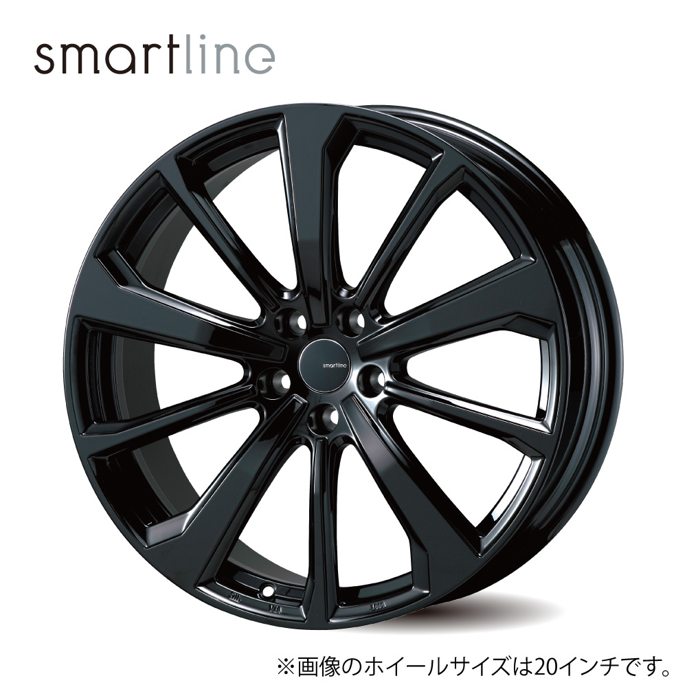 TAS スマートライン 365n ホイール1本 21x9.0J 5H 120 +26 ブラック / 21インチ タス ティーエーエス smartline サンロクゴエヌ【N19026TBB】