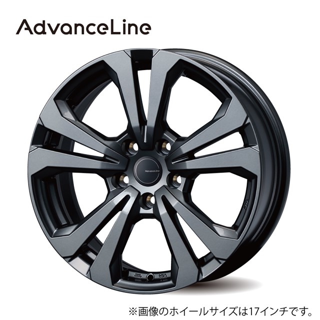 TAS アドバンスライン SV-1 ホイール1本 16x6.5J 5H 112 +45 ガンメタリック / 16インチ タス ティーエーエス AdvanceLine SV-1【SV166545RDGM】|エスクリエイト