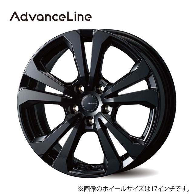 TAS アドバンスライン SV-1 ホイール1本 16x7.0J(RFT対応品) 5H 112 +50 ブラック / 16インチ タス ティーエーエス AdvanceLine SV-1【SV167050RBBK】|エスクリエイト
