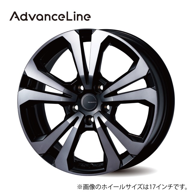 TAS アドバンスライン SV-1 ホイール1本 18x8.5J 5H 130 +32 ブラック/スモーク / 18インチ タス ティーエーエス AdvanceLine SV-1【SV188532WMBS】｜エスクリエイト