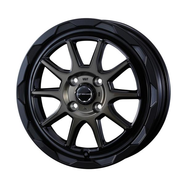個人宅直送可 マッドヴァンス06 15x6.0 5H 139.7 +0 ブラックポリッシュブロンズクリア / 15インチ ホイール1本 MUD VANCE 06 Weds ウェッズ