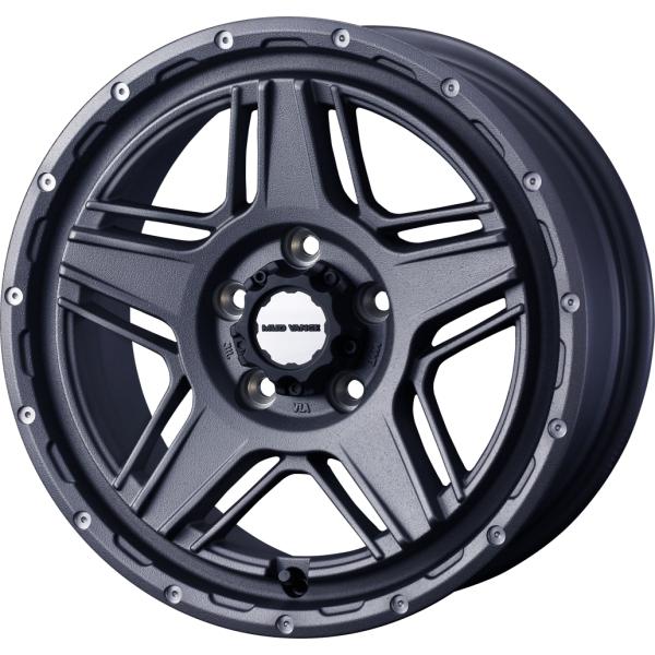 個人宅直送可 マッドヴァンス07 16x7.0 5H 114.3 +38 フリントグレイ / 16インチ ホイール1本 MUD VANCE 07 Weds ウェッズ｜エスクリエイト