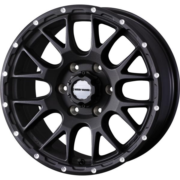 個人宅直送可 マッドヴァンス08 17x8.5 6H 139.7 +0 フリントブラック / 17インチ ホイール1本 MUD VANCE 08 Weds ウェッズ