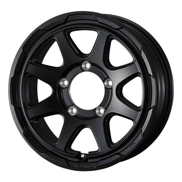 個人宅可 スタットベルク 16x6.5 6H 139.7 +38 セミマットブラック / 16インチ ホイール1本 STADTBERGE Weds ウェッズ｜エスクリエイト