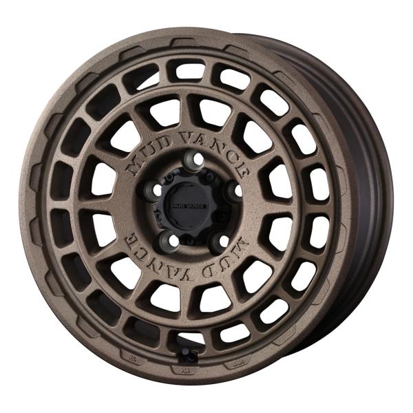 個人宅直送可 マッドヴァンスxタイプF 17x8.0 6H 139.7 +20 フリントブロンズ / 17インチ ホイール1本 MUDVANCE X TYPE F Weds ウェッズ