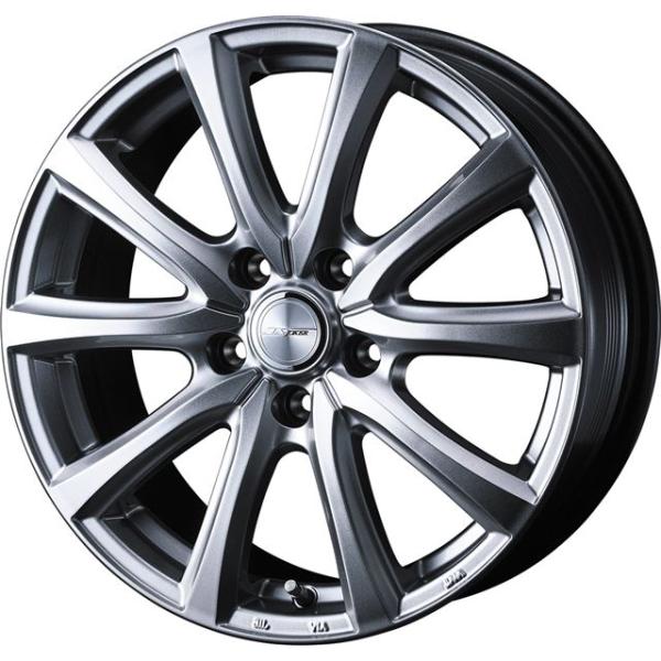個人宅可 ジョーカースマッシュ 18x7.5 5H 114.3 +38 メタリックシルバー / 18インチ ホイール1本 JOKER SMASH Weds ウェッズ｜エスクリエイト