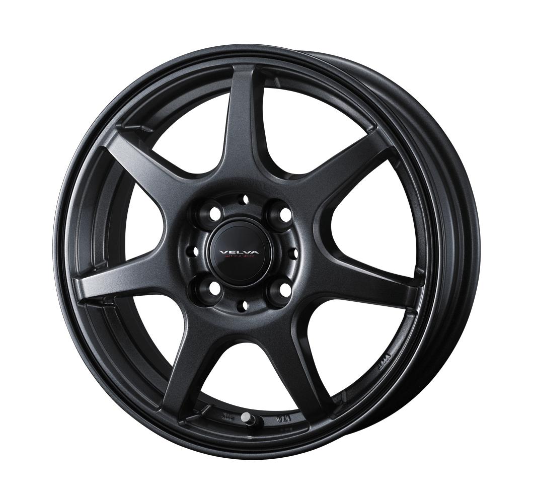 個人宅可 ヴェルヴァワンダー 15x5.5 4H 100 +50 ディープメタル / 15インチ ホイール1本 VELVA WONDER Weds ウェッズ