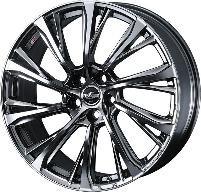 個人宅直送可 レオニスJG R14 球面ボルト対応 21x8.5 5H 114.3 +34 ブラックメタルコート/ミラーカット / 21インチ ホイール1本 LEONIS JG Weds ウェッズ 33,605円
