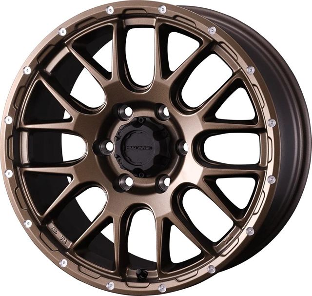 個人宅直送可 マッドヴァンス08 18x8.5 6H 139.7 +50 マットブロンズ / 18インチ ホイール1本 MUD VANCE 08 Weds ウェッズ