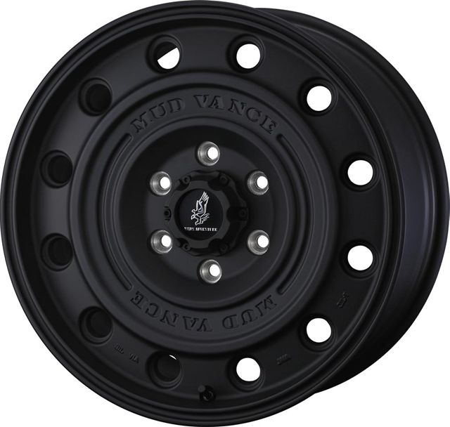 個人宅直送可 マッドヴァンス CL 18x8.5 6H 139.7 +50 フルマットブラック / 18インチ ホイール1本 MUD VANCE CL Weds ウェッズ｜エスクリエイト