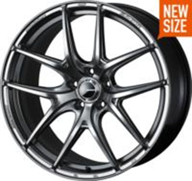 4本以上で特典付 ウェッズスポーツ SA-01R 19x9.5 5H 114.3 +38 プラチナシルバーブラック / 19インチ ホイール1本 WedsSport SA-01R 個人宅直送可 Weds ウェッズ