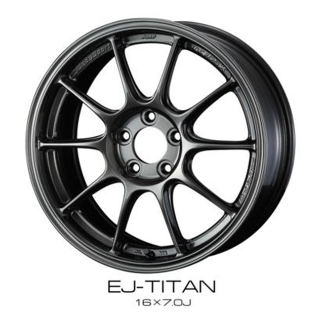 4本以上で特典付 ウェッズスポーツ TC-105X 16x8.0 5H 114.3 +38 EJ-TITAN / 16インチ ホイール1本 WedsSport TC-105X 個人宅直送可 Weds ウェッズ