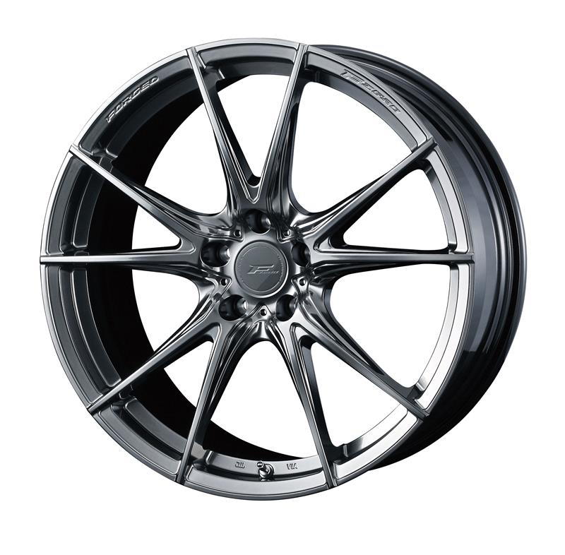 個人宅可 エフゼロ エフゼットツー 18x7.5J 5H 114.3 +38 ダイヤモンドブラック (DBK) / 18インチ ホイール1本 F ZERO FZ-2 Weds ウェッズ