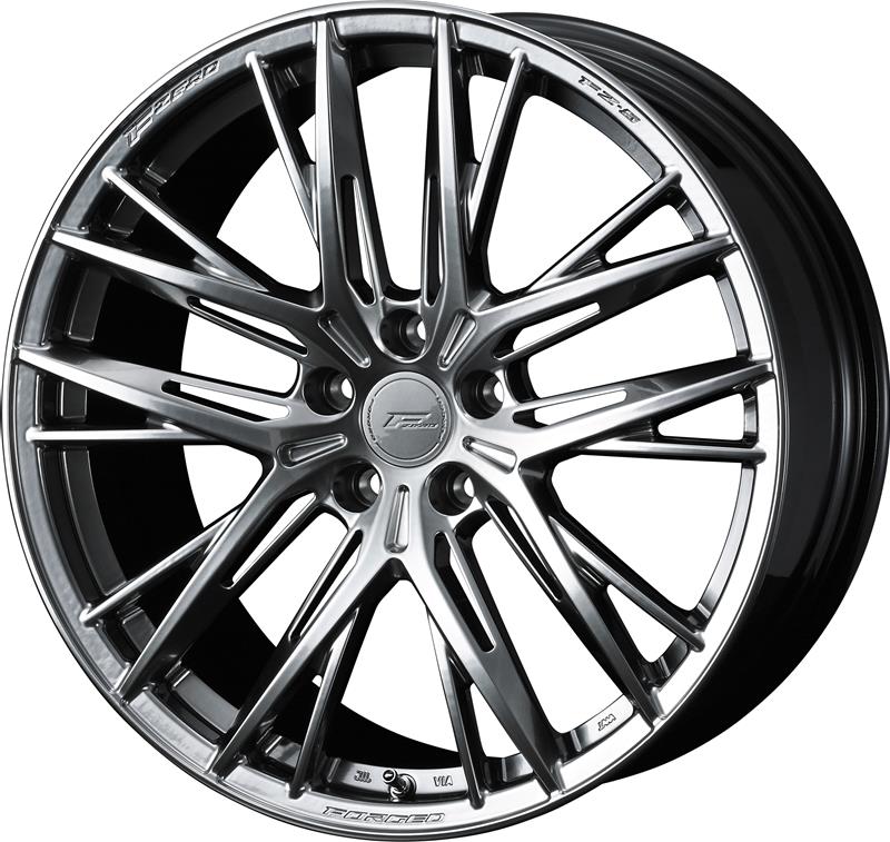 個人宅可 エフゼロ エフゼットファイブ 18x8.0J 5H 114.3 +43 ダイヤモンドブラック (DBK) / 18インチ ホイール1本 F ZERO FZ-5 Weds ウェッズ