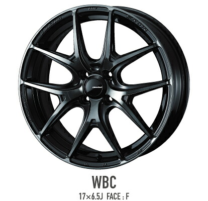 4本以上で特典付 ウェッズスポーツ SA-01R 16x6.5 4H 100 +42 ウォーズブラッククリアー / 16インチ ホイール1本 WedsSport SA-01R 個人宅直送可 Weds ウェッズ
