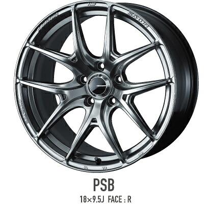 4本以上で特典付 ウェッズスポーツ SA-01R 17x7.0 5H 100 +45 プラチナシルバーブラック / 17インチ ホイール1本 WedsSport SA-01R 個人宅直送可 Weds ウェッズ|エスクリエイト