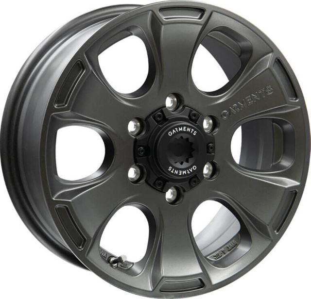 個人宅可 クロスオーバーガーメンツ スタイルA 16x6.5J +38 6H 139.7 サンドガンメタ / 16インチ ホイール1本 CROSSOVER GARMENTS STYLE-A Weds ウェッズ