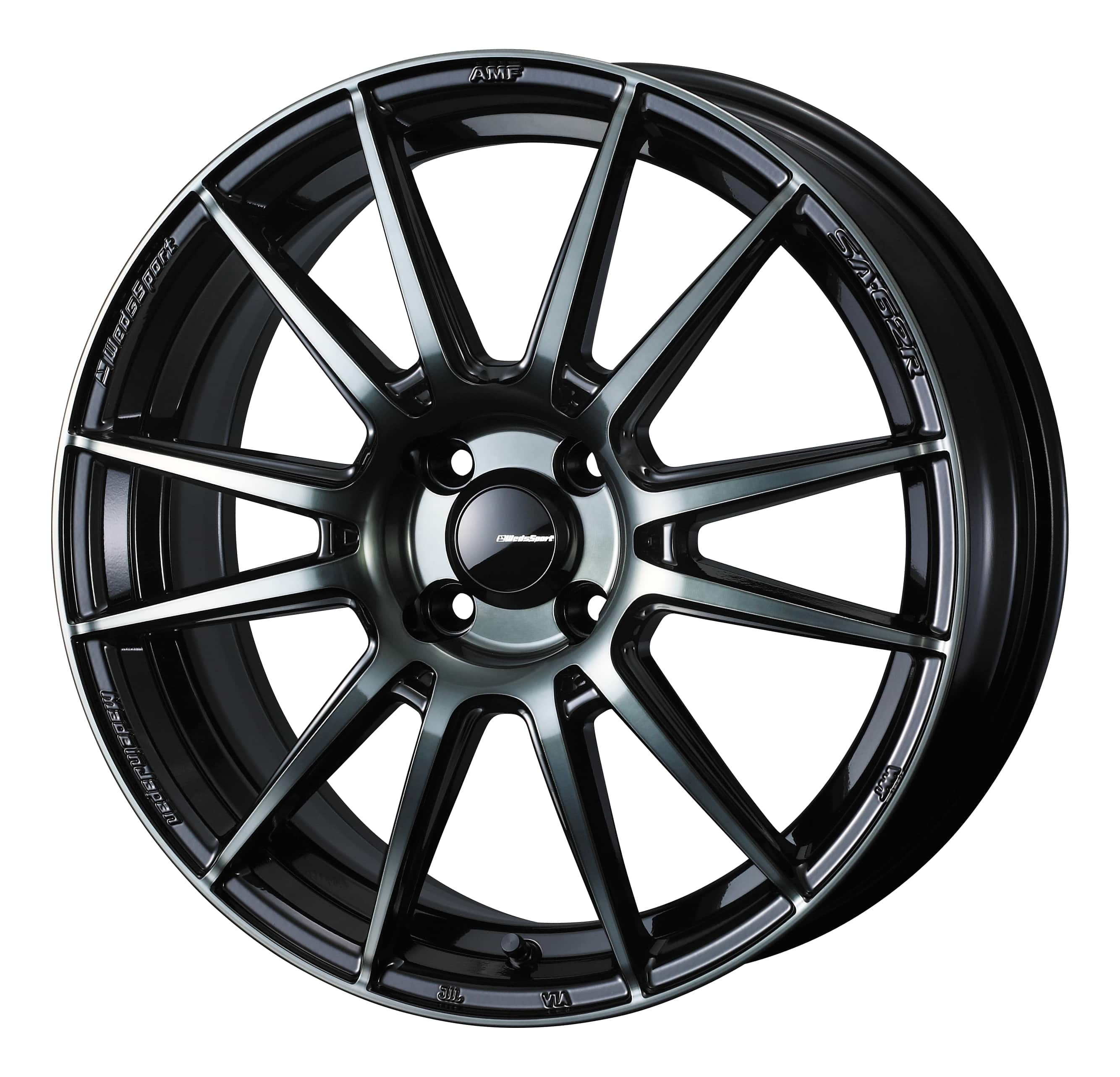 4本以上で特典付 ウェッズスポーツ SA-62R 17x6.5 4H 100 +42 ウォーズブラッククリアー / 17インチ ホイール1本 WedsSport SA-62R 個人宅直送可 Weds ウェッズ｜エスクリエイト