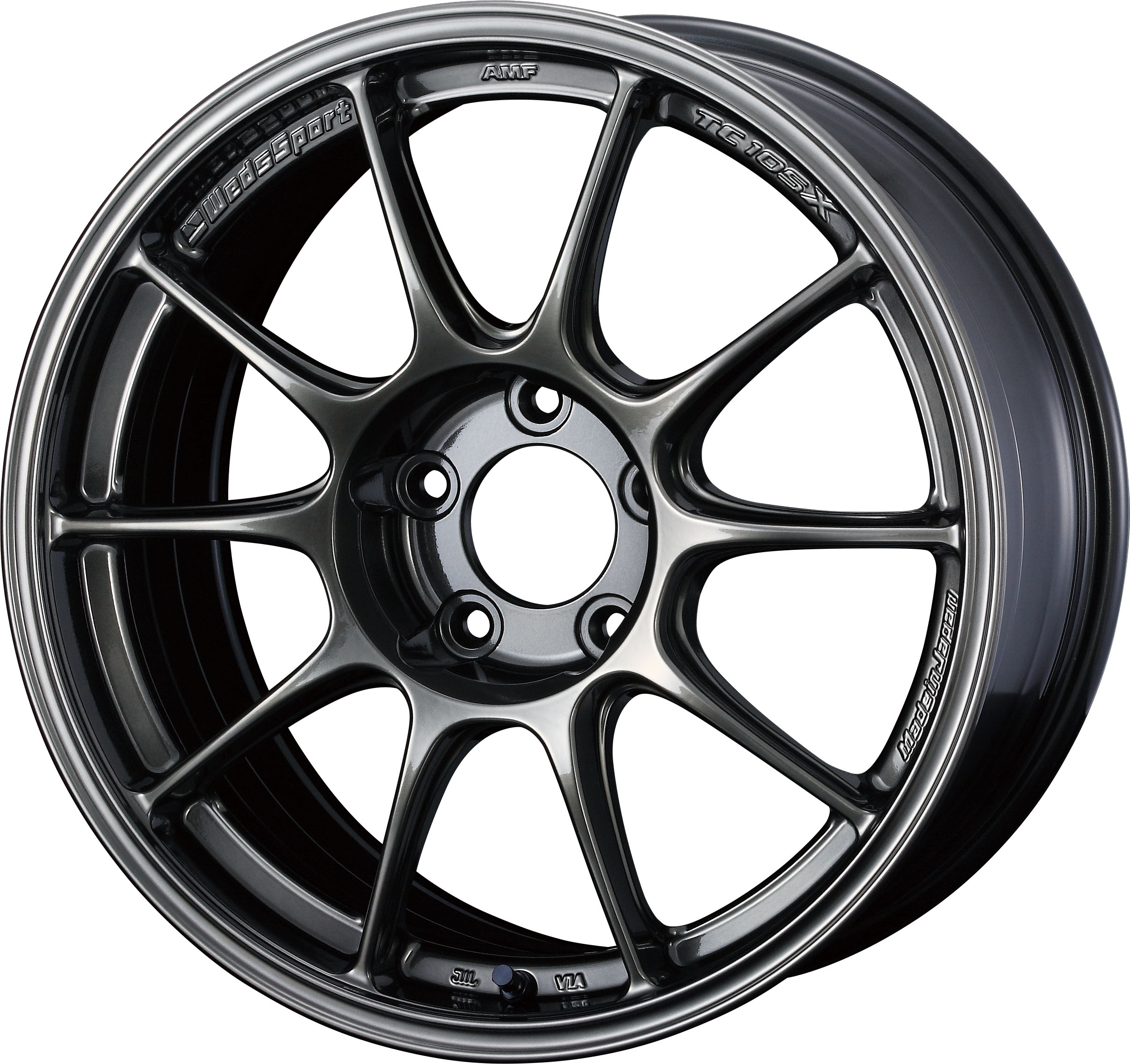 4本以上で特典付 ウェッズスポーツ TC-105X 17x8.5 5H 114.3 +43 EJ-TITAN / 17インチ ホイール1本 WedsSport TC-105X 個人宅直送可 Weds ウェッズ｜エスクリエイト