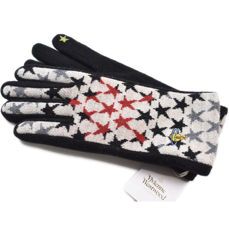 極美品✨　ヴィヴィアンウエストウッド 手袋　グローブ　ラムレザー　オーブ Vivienne Westwood ヴィヴィアン ウエストウッド 手袋