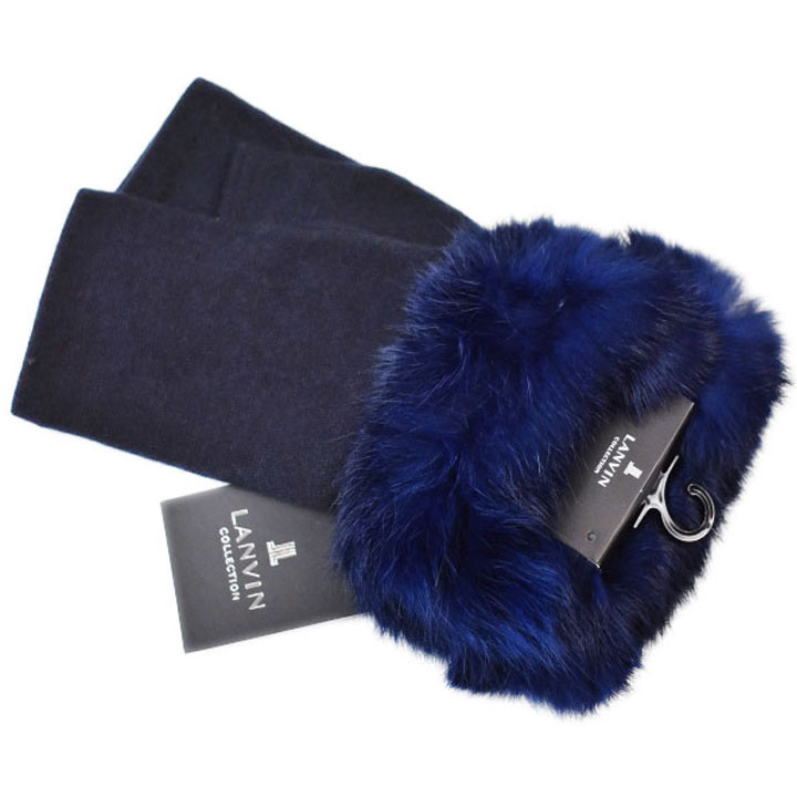 楽天市場】ランバン コレクション 指なし 手袋 レディース ブランド