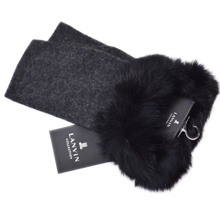 楽天市場】ランバン コレクション 指なし 手袋 レディース ブランド