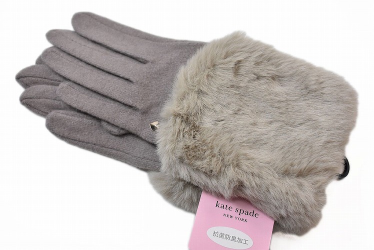楽天市場】ケイトスペード ニューヨーク ミトン 手袋 指先が出る