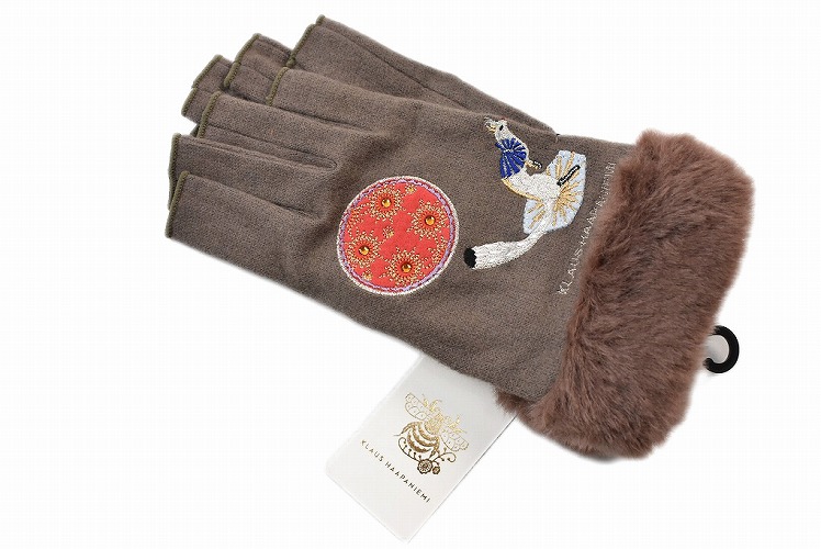 新品 ANNA SUI アナスイ 手袋 羊革 猫 スマホ対応 グローブ 茶色21 楽天市場】アナスイ 手袋 レディース ブランド ANNA SUI 指なし